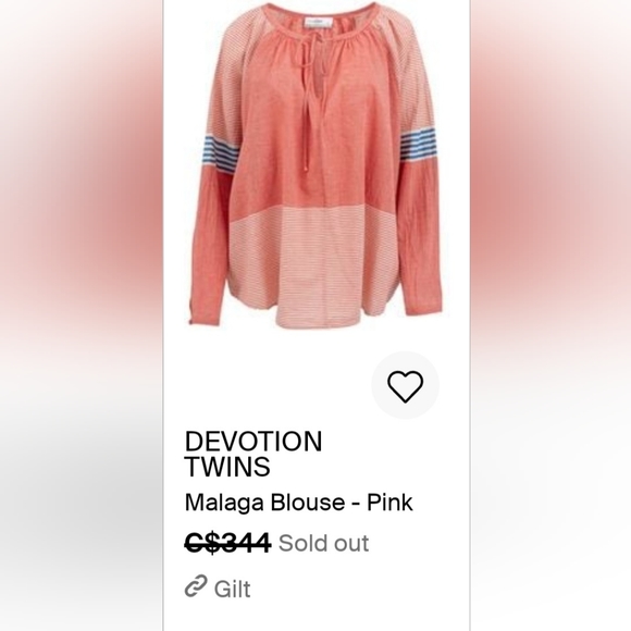 Devotion Twins Malaga Blouse - Picture 7 of 7